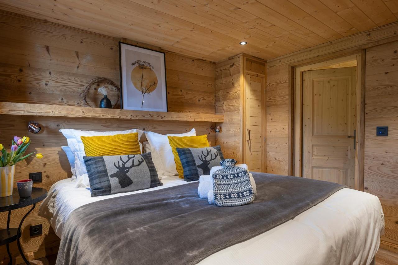 Chalet Champ De La Lune Les Gets Bagian luar foto
