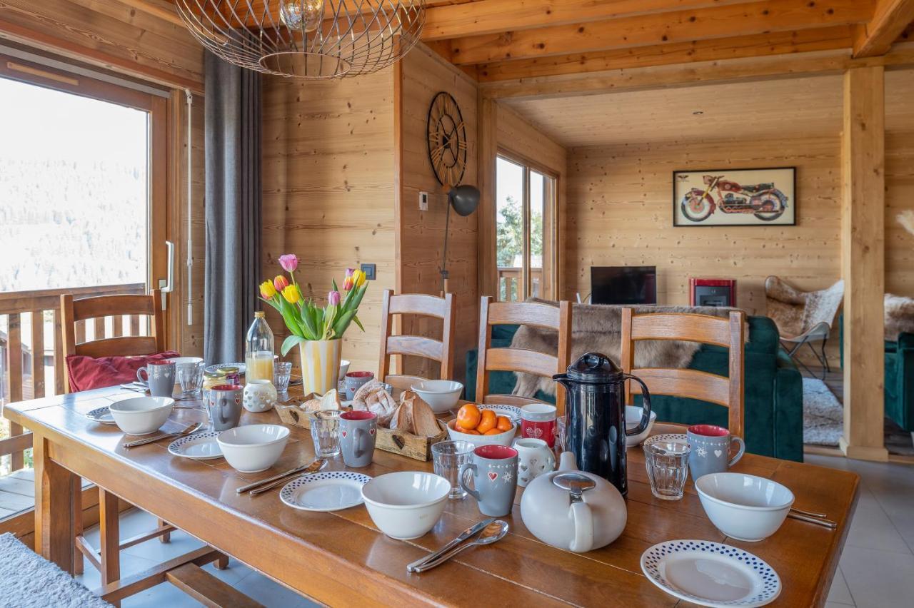 Chalet Champ De La Lune Les Gets Bagian luar foto