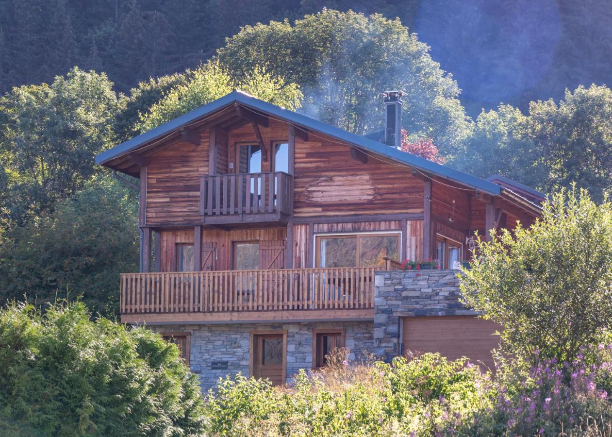 Chalet Champ De La Lune Les Gets Bagian luar foto